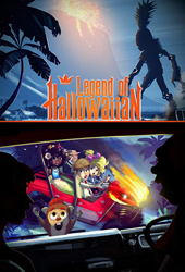 the legend of hallowiian movie poster vod