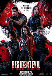 Resident Evil: Raccoon City movie poster vod